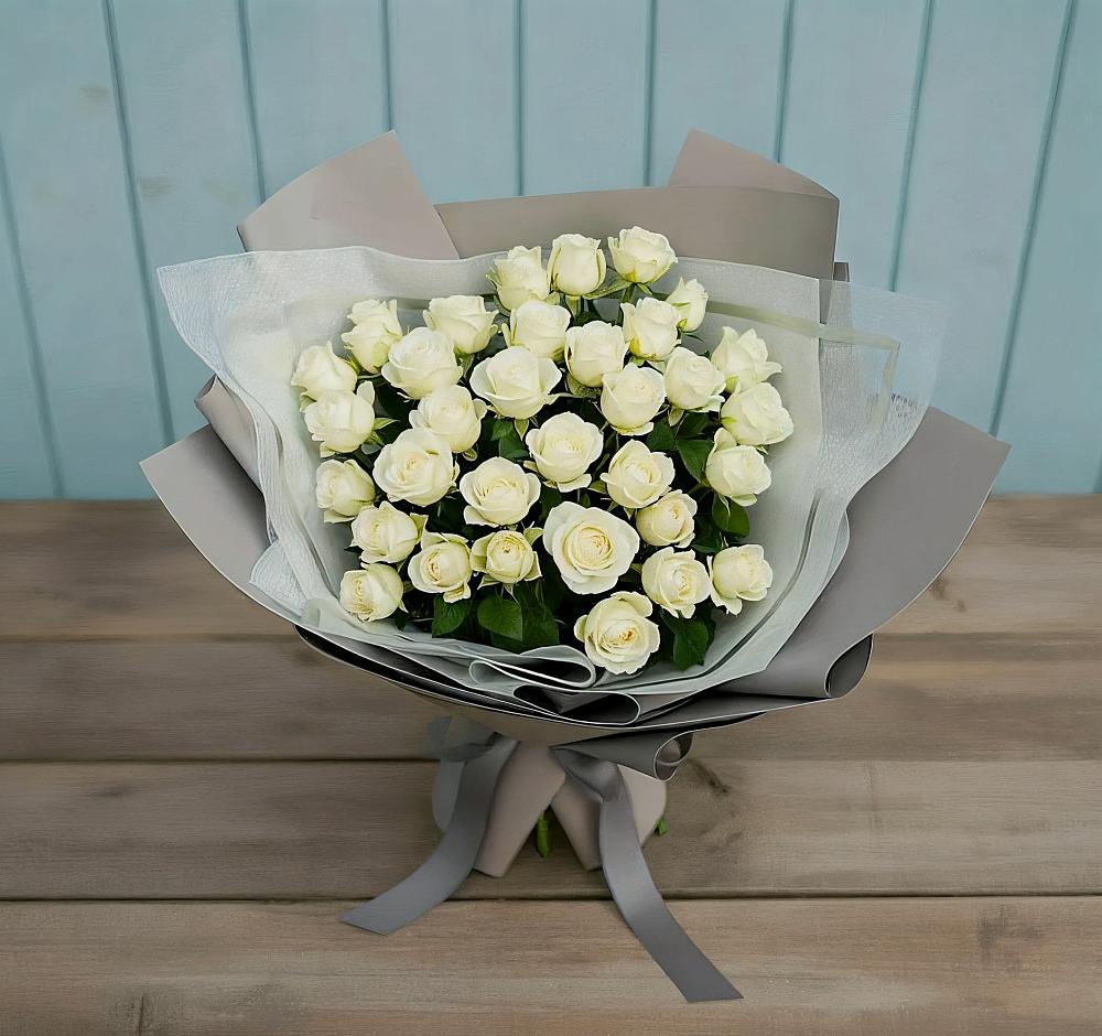 Букет Белоснежная нежность в Кукморе