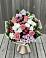 Букет цветов из: Альстромерии, Гвоздики, Розы и Хризантемы в Кукморе