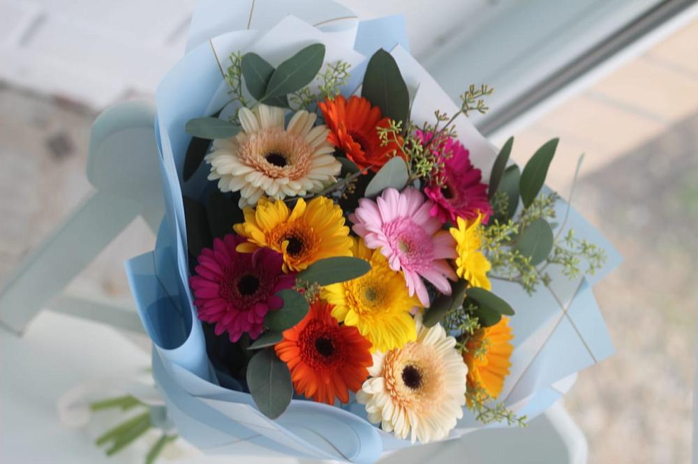 Букет цветов из: Герберы в Кукморе