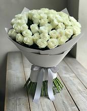 Букет 35 Белых роз в Кукморе