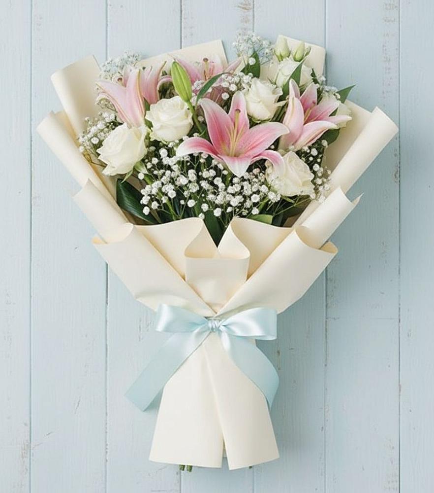 Букет цветов из: Лилии в Кукморе