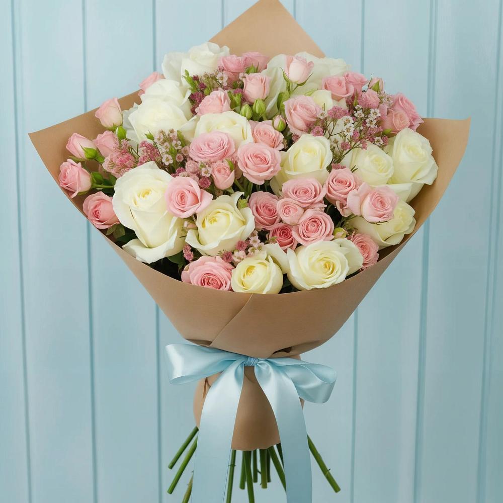 Букет цветов из: Розы в Кукморе