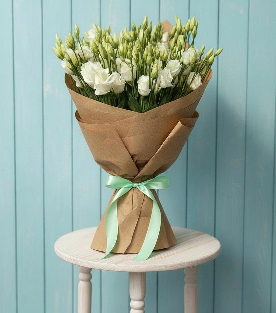 Букет цветов из: Лизиантусы в Кукморе