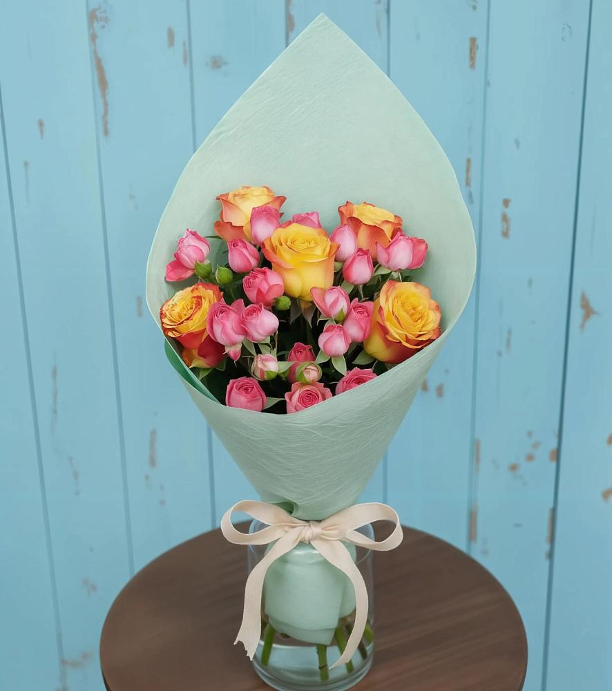 Букет цветов из: Розы в Кукморе