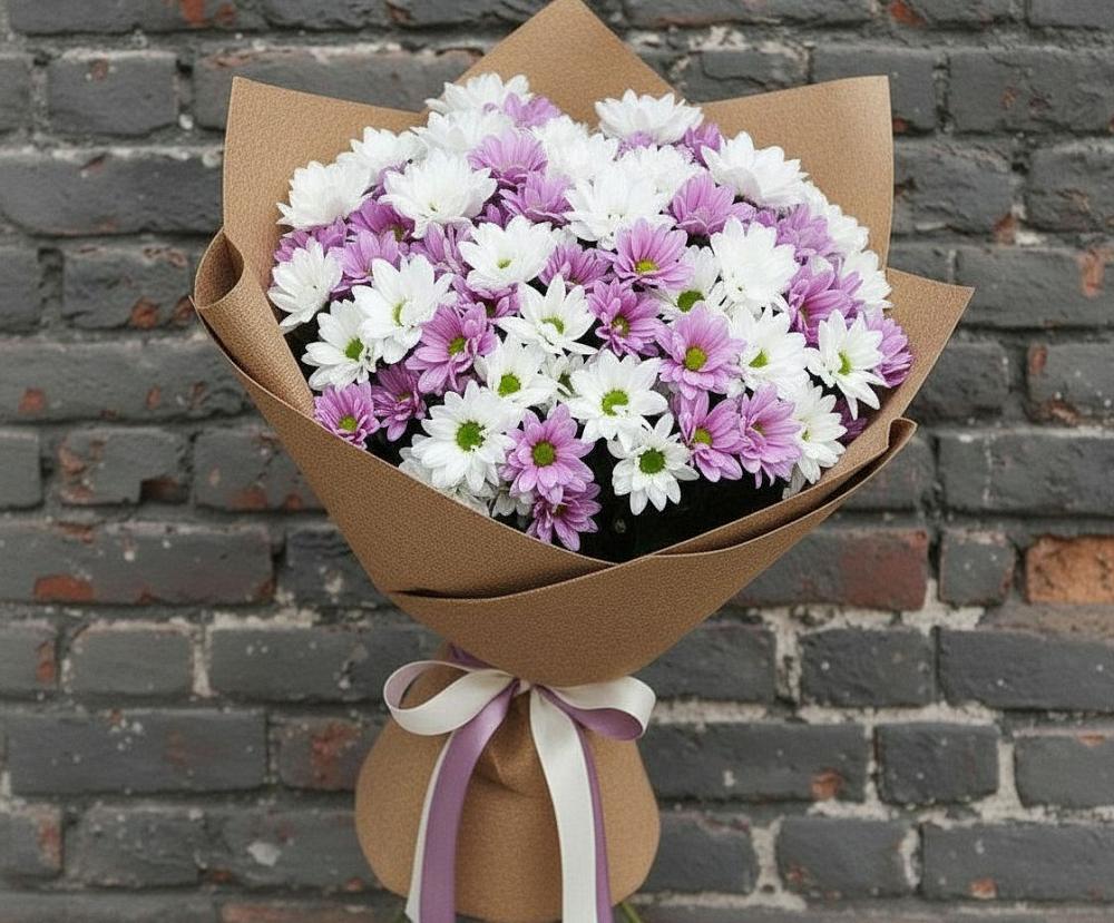 Букет цветов из: Хризантемы в Кукморе