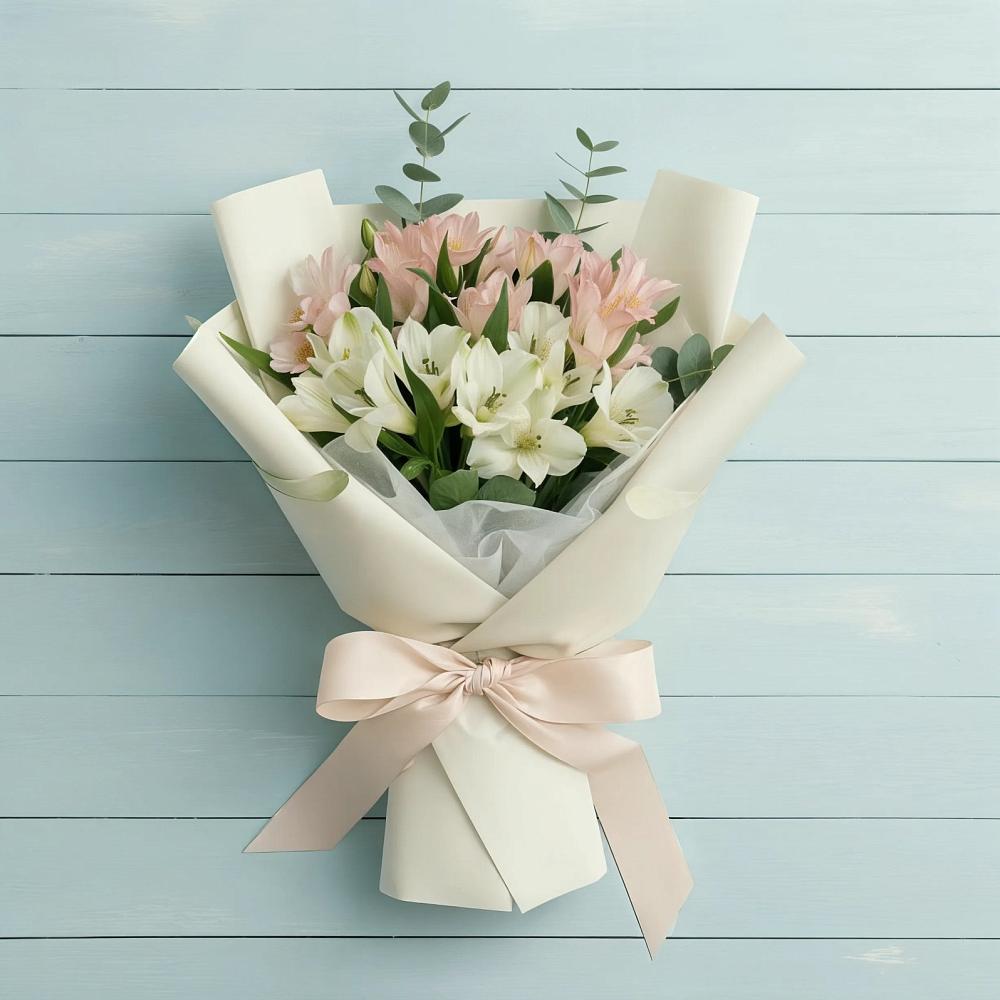 Букет цветов из: Альстромерии в Кукморе