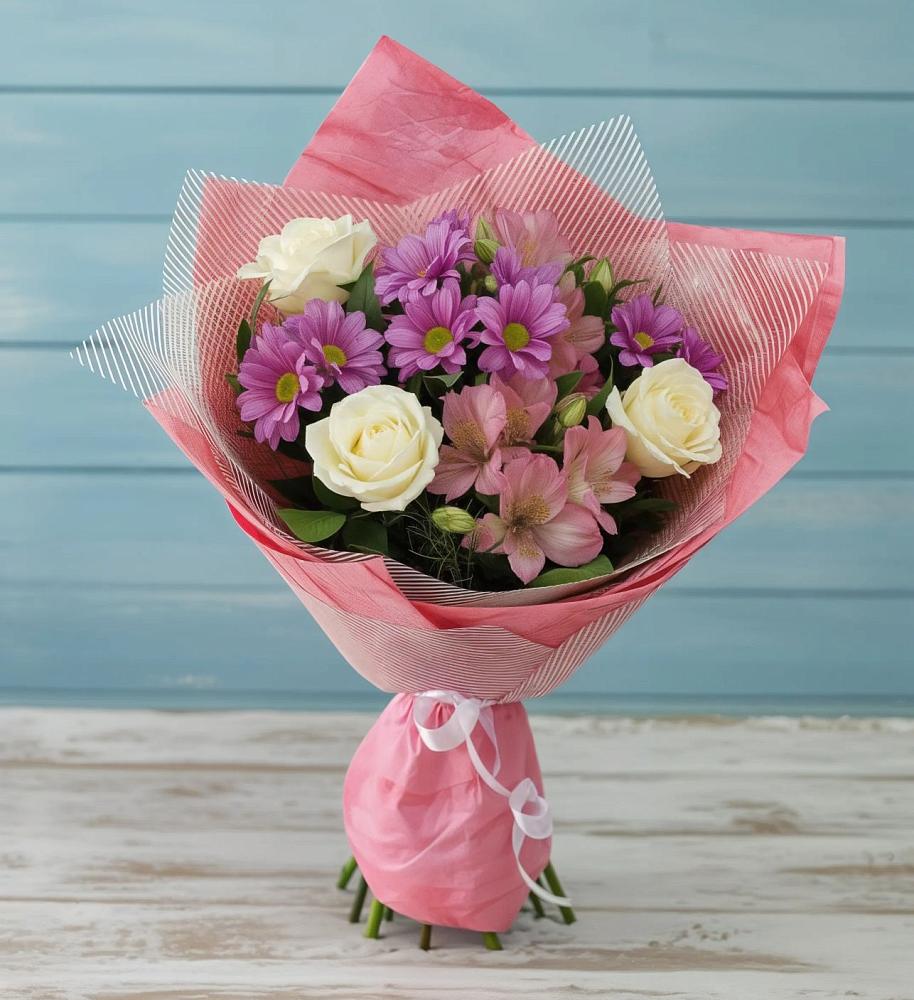 Букет цветов из: Герберы в Кукморе