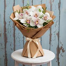 Букет цветов из:  Орхидеи и Розы #REPLACE_PRED# Кукморе